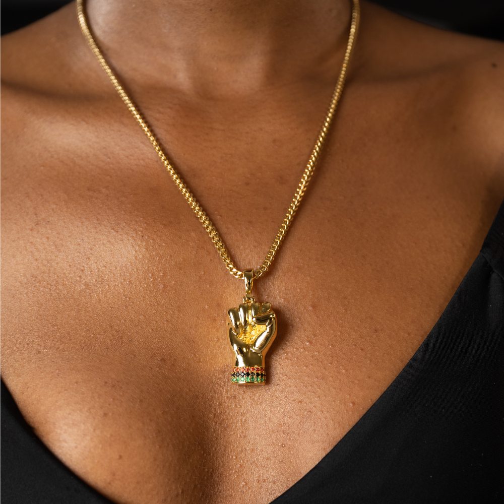 BLK Power Fist Chain – Ancient Aura Jewelry