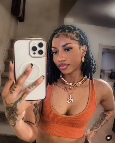 Pink Iced Heru 12mm Cuban Choker