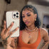 Pink Iced Heru 12mm Cuban Choker