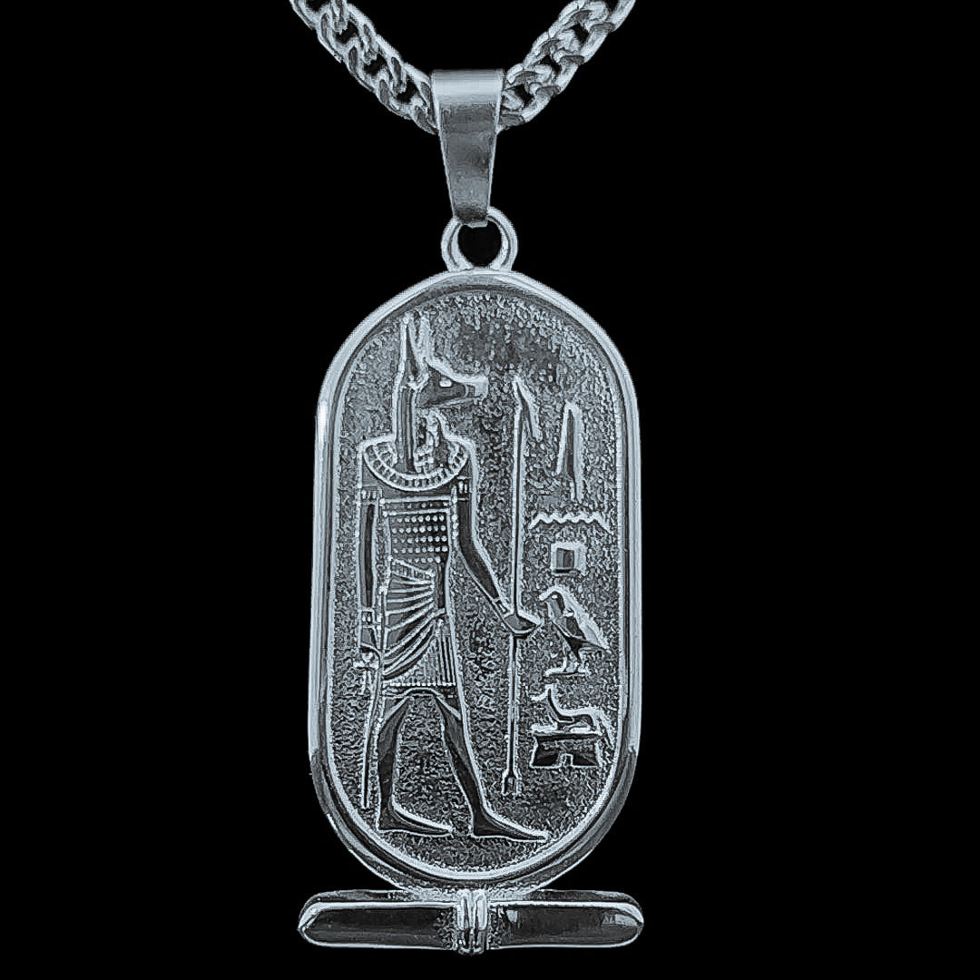 Anubis Cartouche Necklace