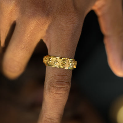 Symbols Of Life Ring