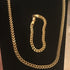 Franco Chain & Bracelet Gold Bundle