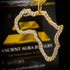MotherLand Africa Outline Necklace & Ring Bundle