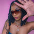 Pink Iced Heru 12mm Cuban Choker