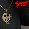 Iced Out Gold Sankofa Chain