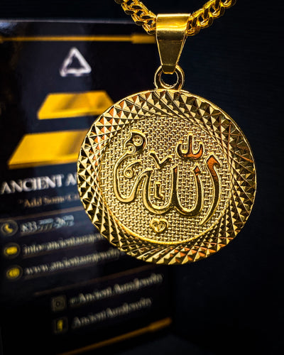 Allah Islam Gold Chain