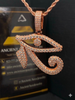 Iced Eye Of Heru Pink Chain