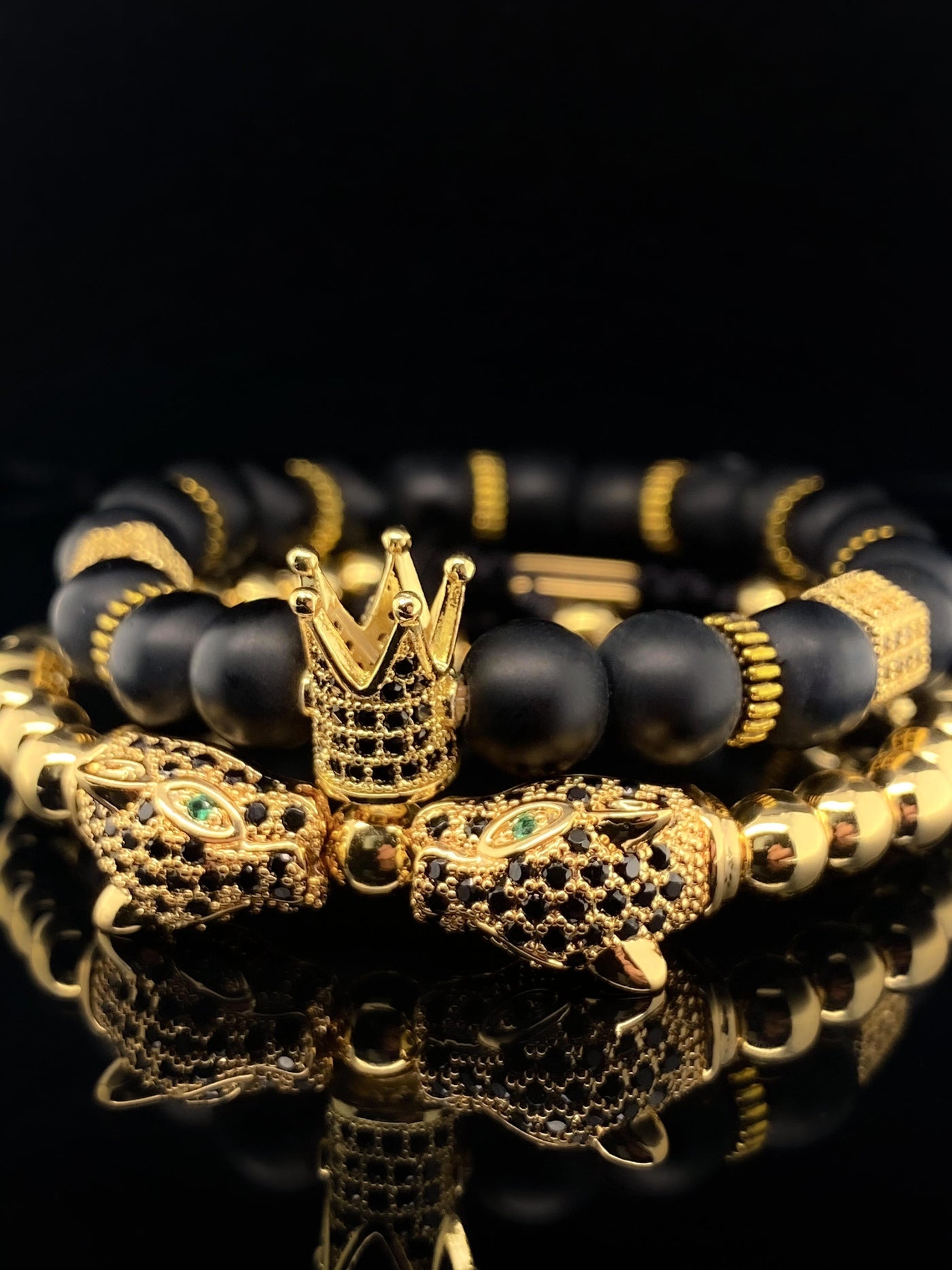 Bracelet with a crown sale