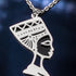Nefertiti Outline Necklace