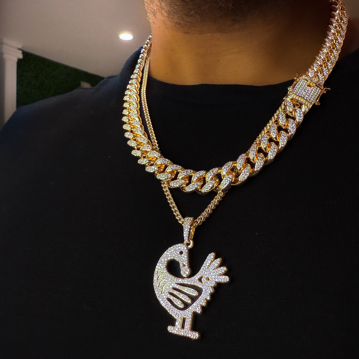 Iced Out Cuban Sankofa Bundle