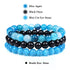 Blue Cat Eye Agate Cyrstal Bracelet Bundle