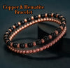 Copper Hematite Bracelet Bundle