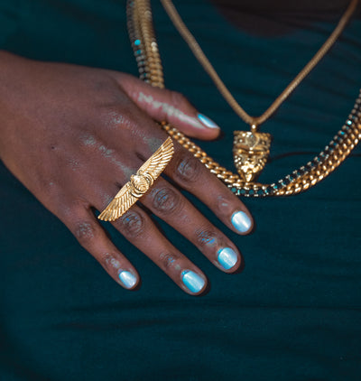 Healing Wings Khepra Ring