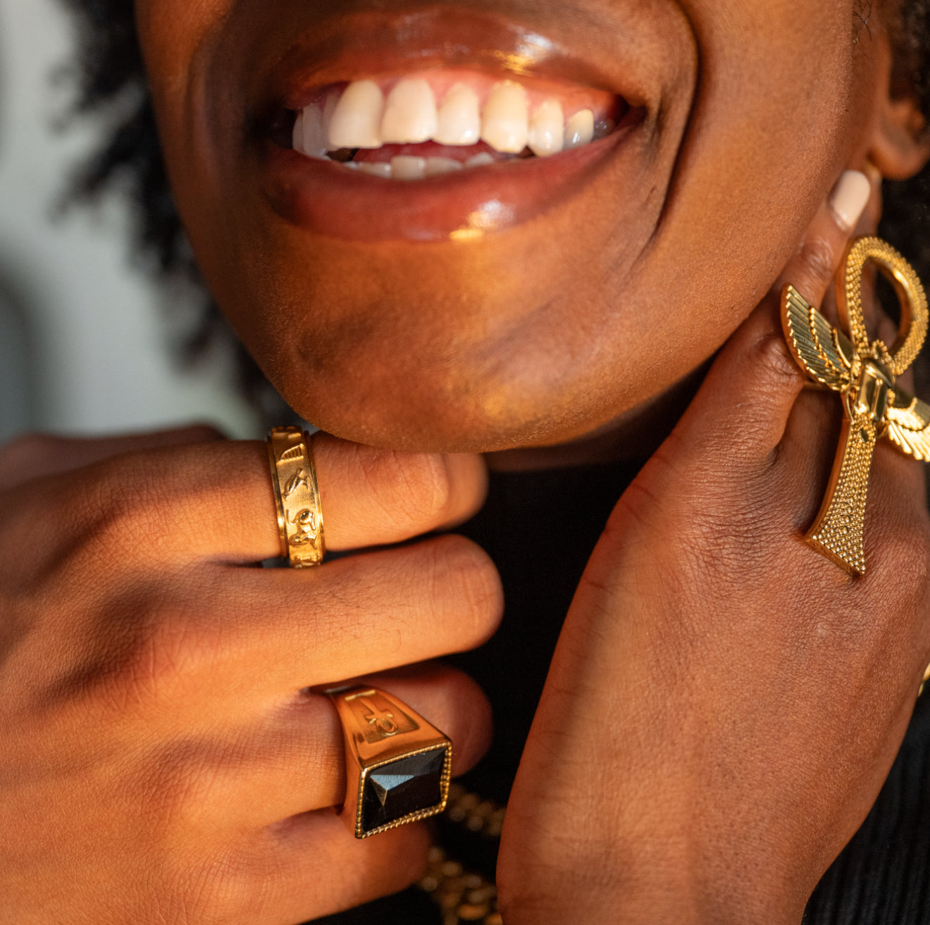 Symbols Of Life Ring