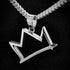 Crown Silver Basquiat Chain