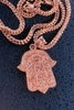 Hamsa Rose Gold Chain