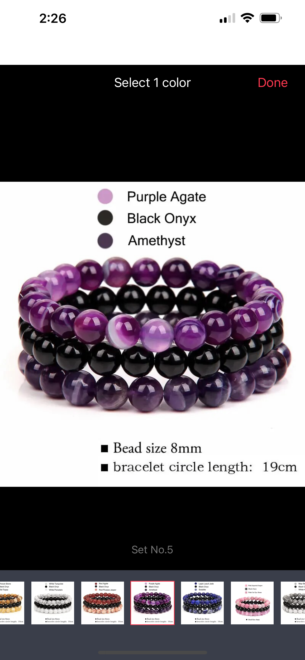 Amethyst Cyrstal Bracelet Bundle