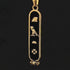 Kemet Hieroglyph Cartouche Chain