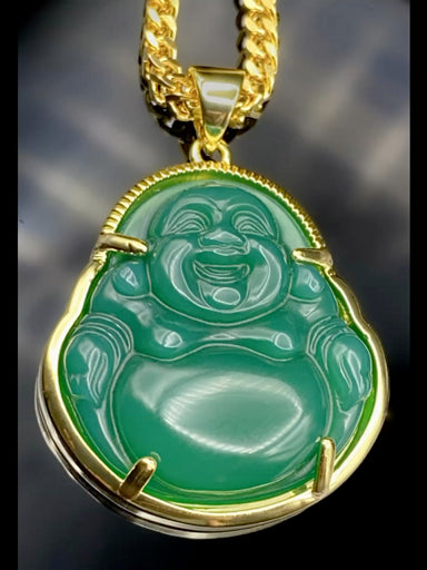 Buddha Jade Crystal Chain