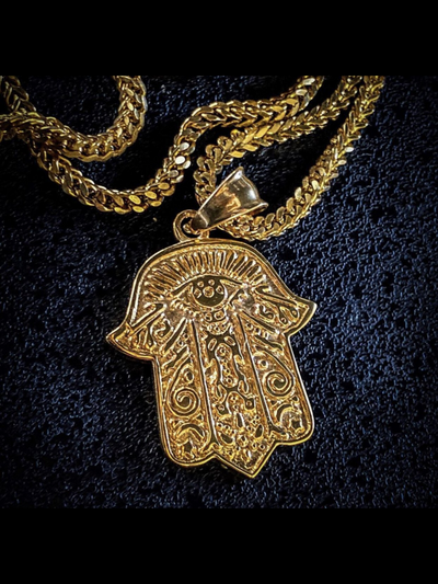 Hamsa Gold Chain