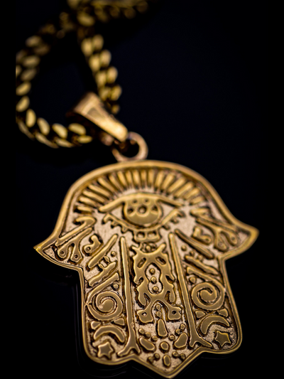 Hamsa Gold Chain