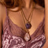 Raw Amethyst/Rose Quartz Necklace