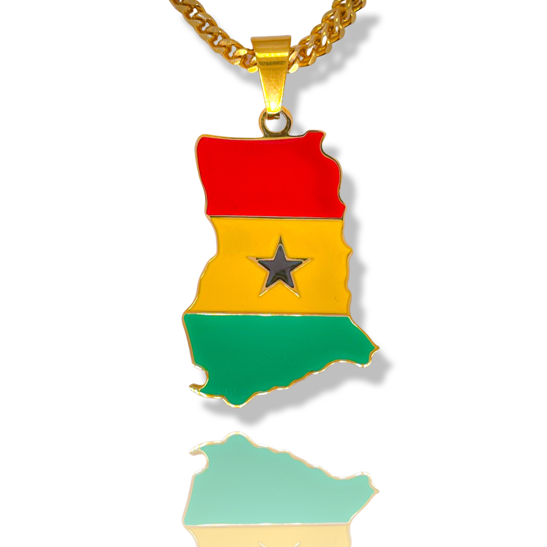 Ghana Flag Chain