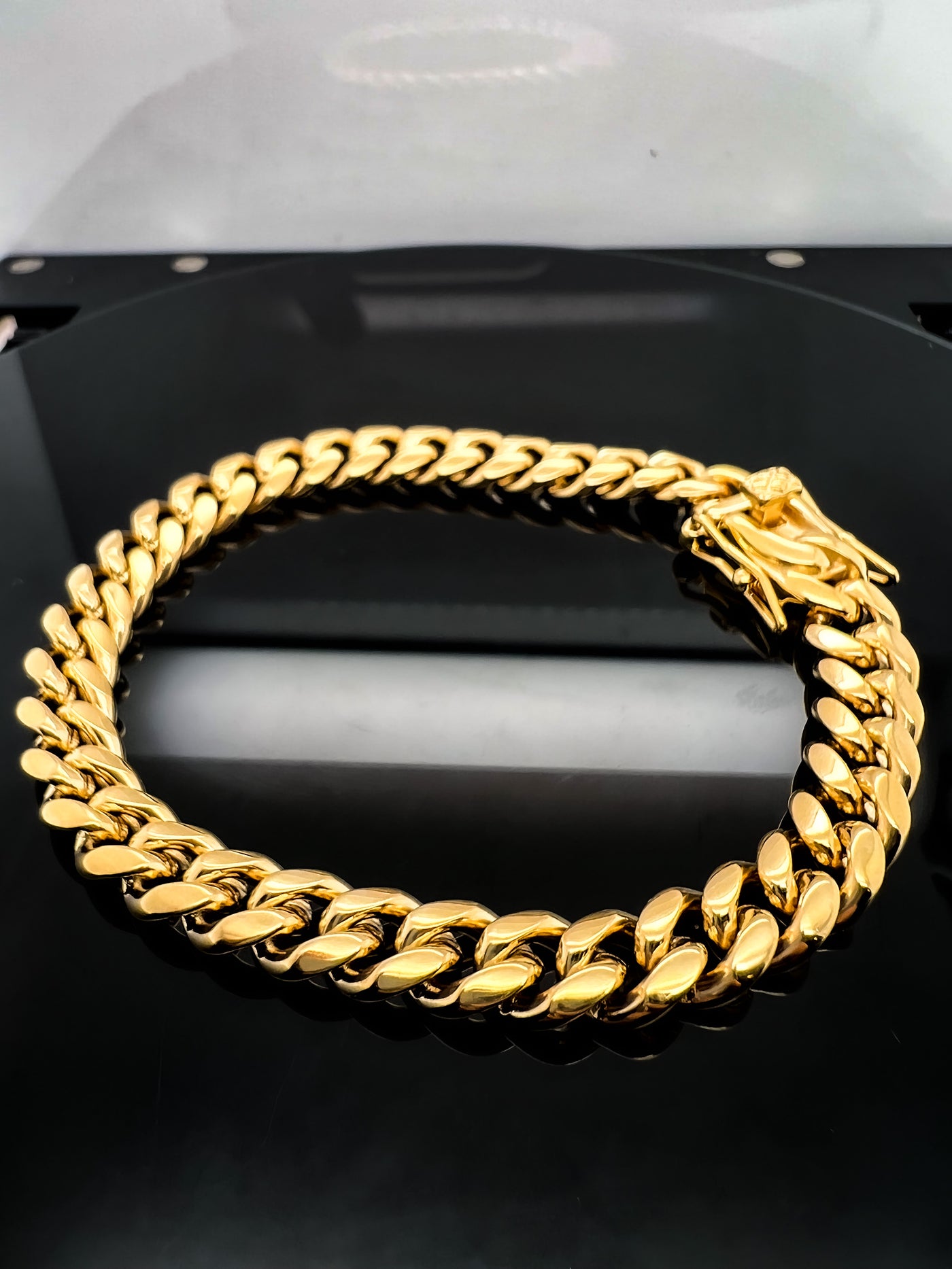 Cuban Link Gold Bracelet