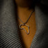 MotherLand Africa Outline Necklace & Ring Bundle