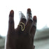 Sterling Silver Motherland Outline Necklace & Ring Bundle