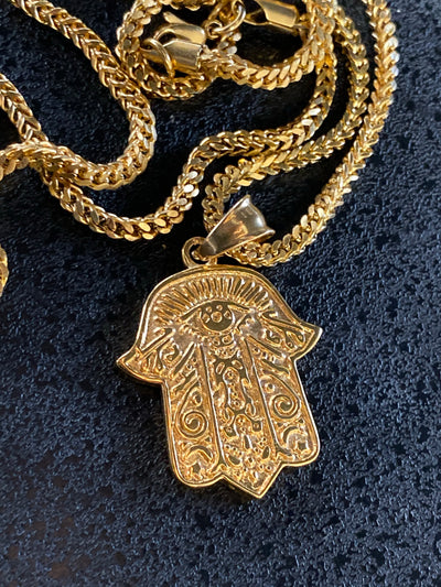 Hamsa Gold Chain