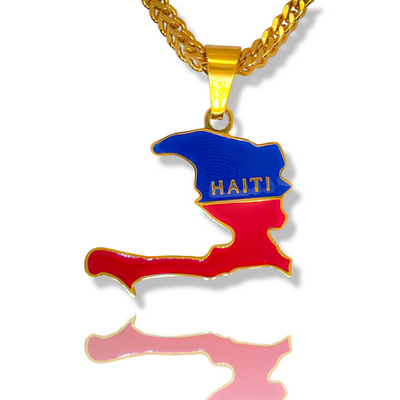 Haitian Flag Chain
