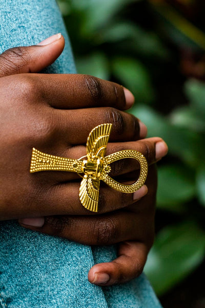 Ankh ring deals