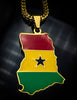 Ghana Flag Chain