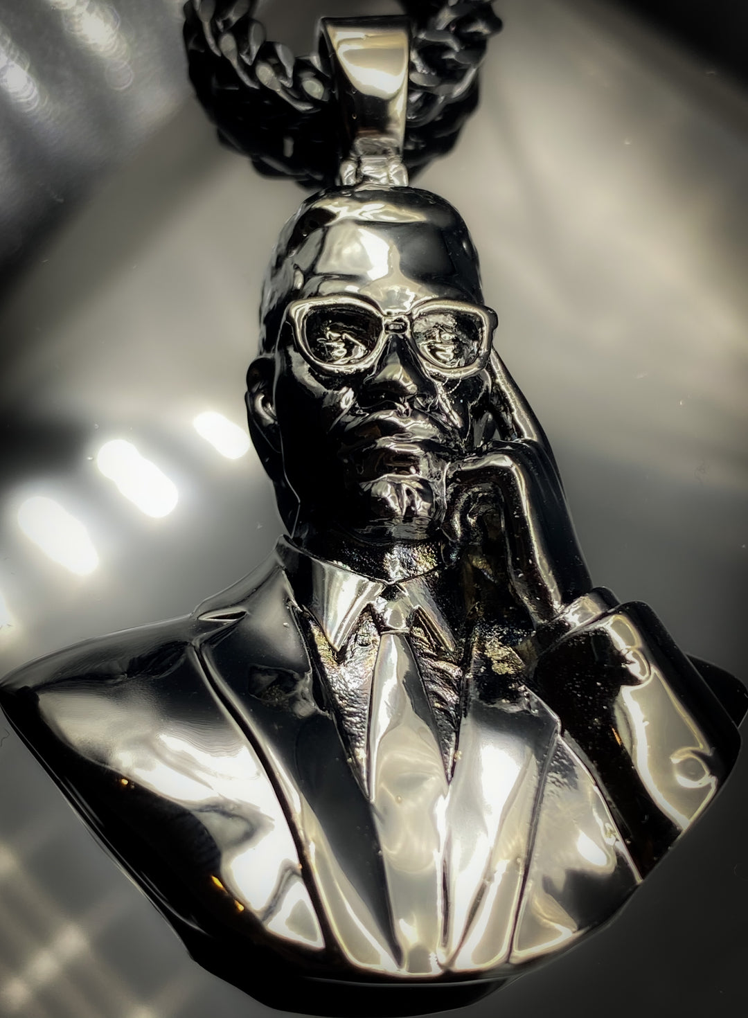 Malcolm X Chain Ancient Aura Jewelry