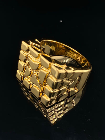Gold Nugget Ring