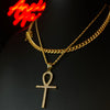 Dainty ANKH Choker Cuban Bundle