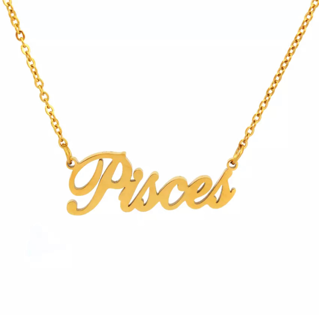 Zodiac Words Necklace