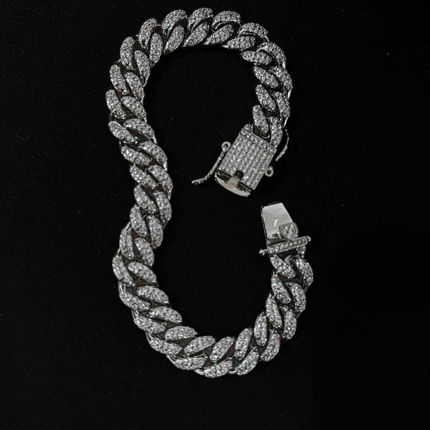 Iced Out Cuban Link Bracelet