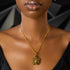 Black Medusa Necklace