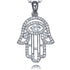 Hamsa Sterling Silver Necklace