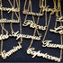 Zodiac Words Necklace