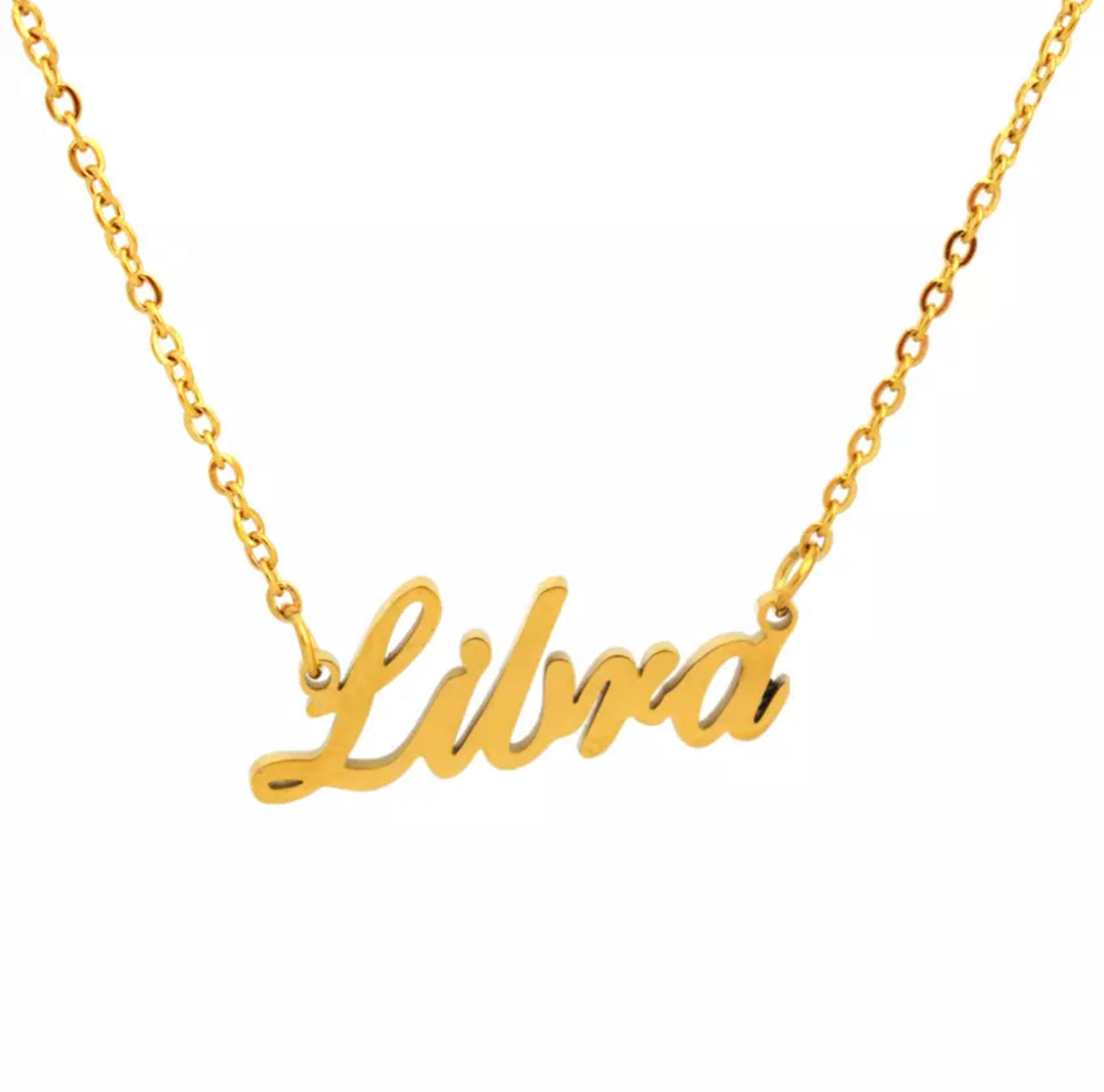 Zodiac Words Necklace