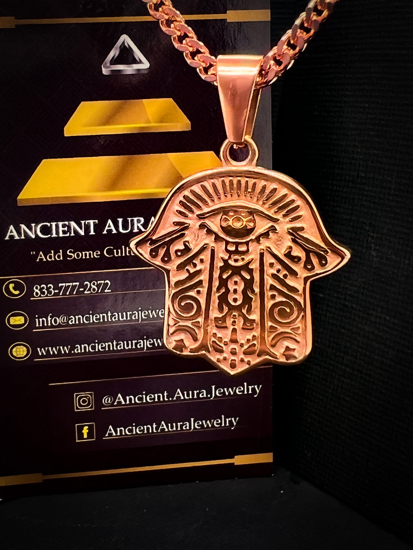 Hamsa Gold Chain