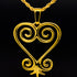 Sankofa Adinkra Necklace