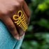 Adinkra Aya XL Ring