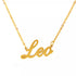 Zodiac Words Necklace