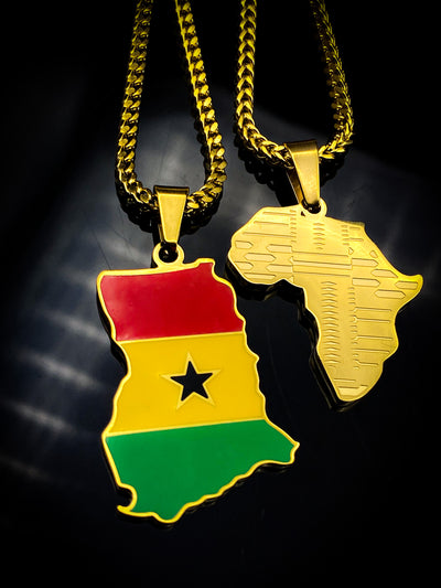 Ghana Flag Chain