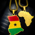 Ghana Flag Chain