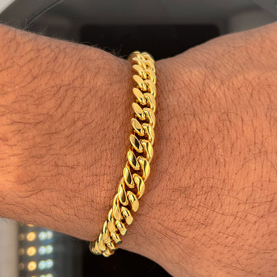 Cuban Link Gold Bracelet